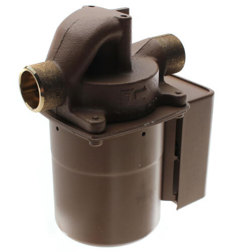 Taco 006-BC7-IFC - 006 Series Bronze Circulator with Integral Flow Check, 3/4" Sweat Connection, 1/40 HP, 115V, 125 PSI 