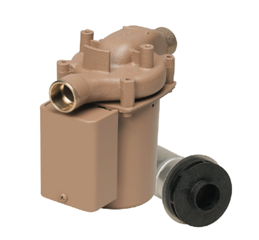 Taco 008-BC6 - 008 Series Bronze Circulator Pump with 3/4" Sweat Connection, 1/25 HP, 115V 