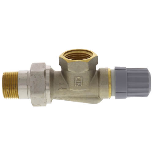 Danfoss 013G8018 3/4" NPT Side Mount Angle Thermostatic Radiator Valve 