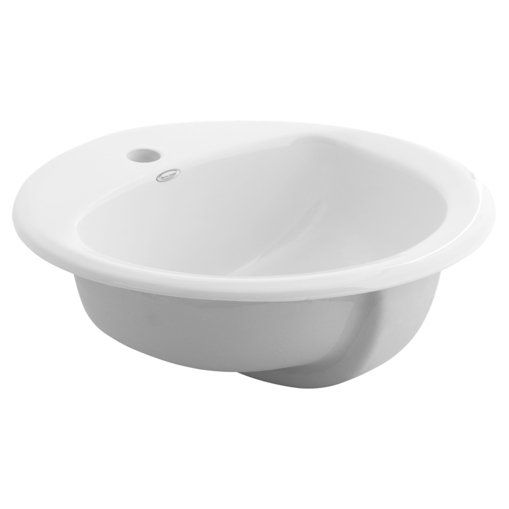 American Standard 0491019.020 Rondalyn Self-Rimming 4" Centerset Countertop Bathroom Sink, ADA Compliant, White | Plumbers Center