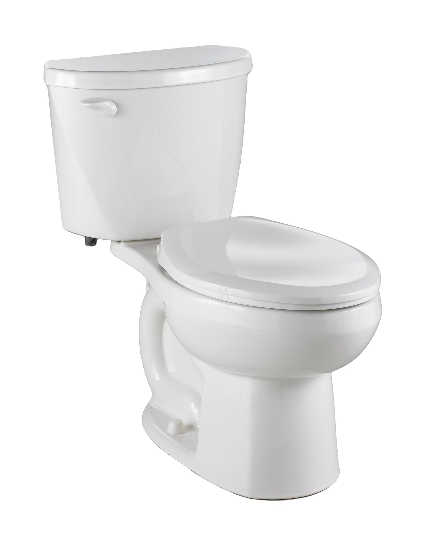 American Standard 2754513.020 Evolution 2 Two-Piece Toilet, 1.28 GPF/4.8 LPF, Right Height Elongated Toilet with Lined Tank, ADA Compliant, White (Less Seat).