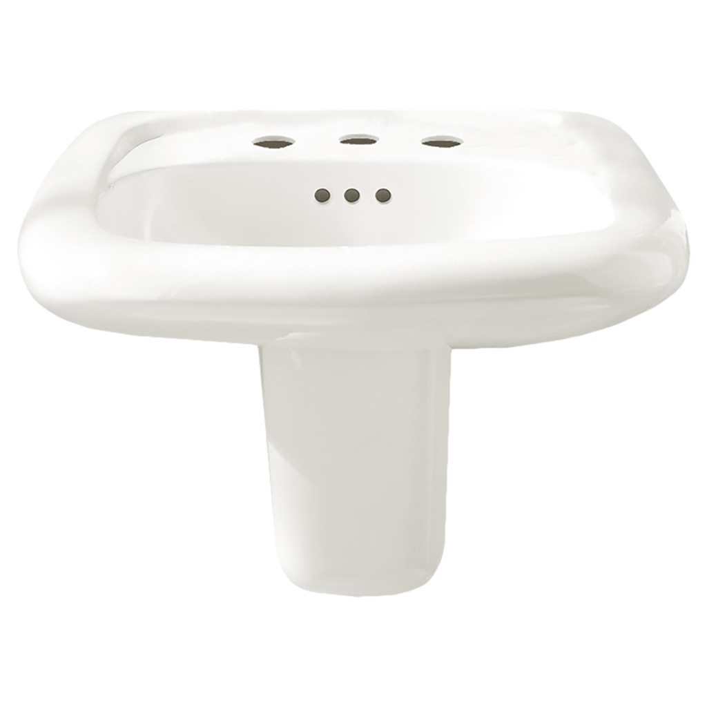 American Standard 0958008EC.020 Murro Universal Wide-Spread EverClean Wall Mounted Bathroom Sink, ADA Compliant, White | Plumbers Center