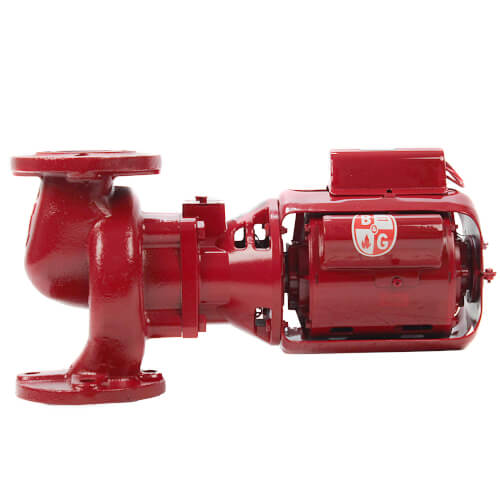 Bell & Gossett 102214 - Cast Iron 2" NFI Circulator Pump, 1/6 HP, 115V, 125 PSI, Flanged End Connection | Plumbers Center