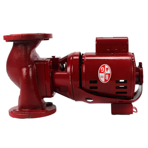 Bell & Gossett 102218 - 1/4 HP Cast Iron Circulator Pump, 115V, 125 PSI (2-1/2" Flanged End Connection) | Plumbers Center