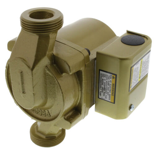 Bell & Gossett 103258LF - NBF-9U/LW Lead Free Bronze Circulator Pump, 1/40 HP, 115 Volts, 1 Phase, with Union End Connection 