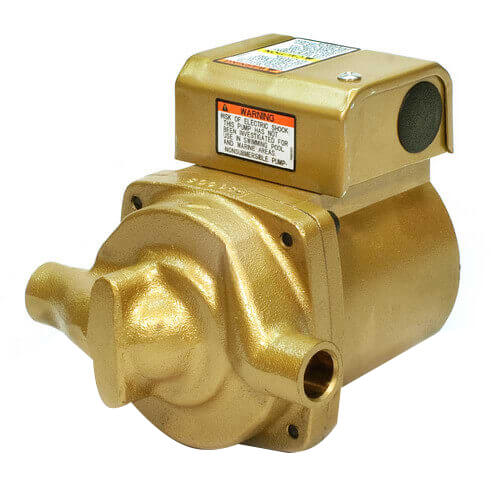 Bell & Gossett 103316LF - NBF-18S, Lead Free Bronze Circulator Pump, 1/25 HP, 115V, 150 PSI, 1/2" Sweat End Connection