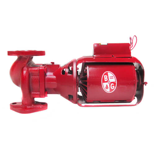 Bell & Gossett 106189 - 100 NFI Cast Iron Circulator Pump, 1/12 HP, 1-Phase, 115V, 125 PSI (Flanged End Connection) | Plumbers Center