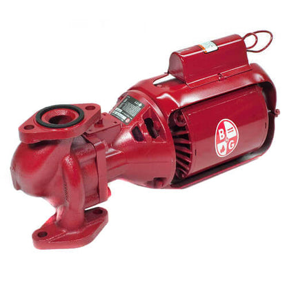 Bell & Gossett 106189 - 100 NFI Cast Iron Circulator Pump, 1/12 HP, 1-Phase, 115V, 125 PSI (Flanged End Connection)