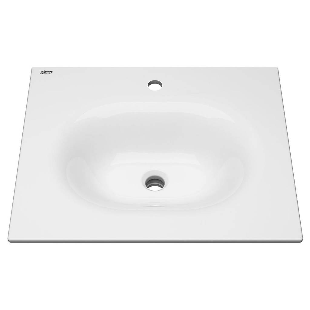 American Standard 1297001.020 Studio S 24" Vanity Top Bathroom Sink, Center Hole, White | Plumbers Center