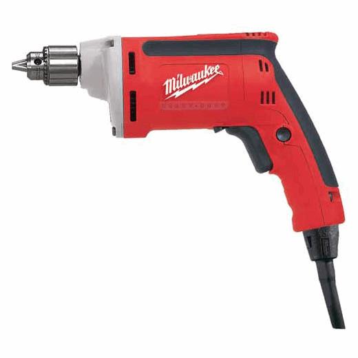 Milwaukee 0101-20 1/4" Corded Magnum Drill, 0-4000 RPM with QUIK-LOK Cord