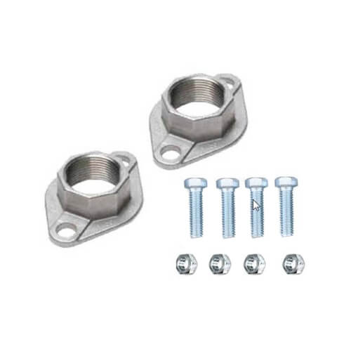 Taco 194-1542SF - 1-1/2" Taco Stainless Steel Threaded Freedom Flange Set for 2400-30S, 2400-40S 