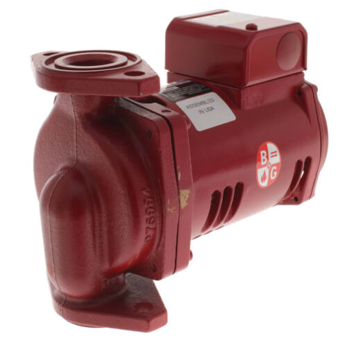 Bell & Gossett 1BL001 - PL-36 Cast Iron Flanged Booster Pump, 1/6 HP, 115V, 150 PSI, 1 Phase | Plumbers Center