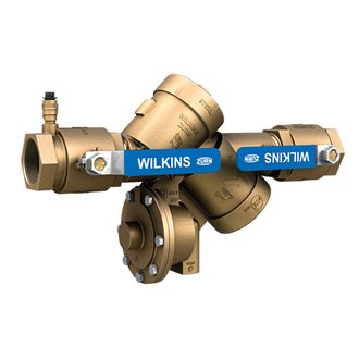 Zurn Wilkins 975XL-1-1/2 - 1-1/2" Reduced Pressure Principle Assembly Backflow Preventer for Non-Potable Water