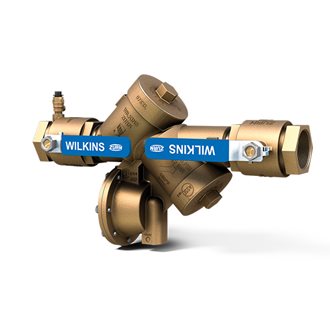 Zurn Wilkins 975XL-1-1/2 - 1-1/2" Reduced Pressure Principle Assembly Backflow Preventer for Non-Potable Water