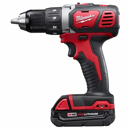 Milwaukee 2606-22CT M18 Cordless Compact 1/2" Drill Driver Kit Complete with Battery, Charger & Carrying Case