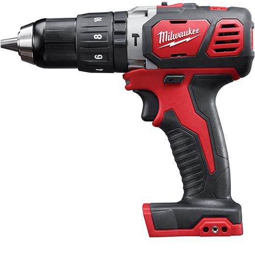 Milwaukee 2607-20 Cordless M18 Compact 1/2" Hammer Drill/Driver - Tool Only.