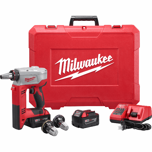 Milwaukee 2632-22XC Cordless M18 ProPEX Complete Expansion Tool Kit with Jaws