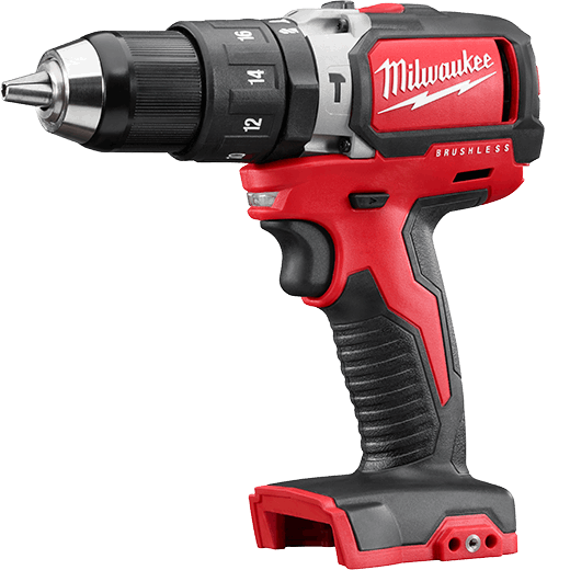 Milwaukee 2702-20 Cordless M18 1/2" Compact Brushless Hammer Drill/Driver - Tool Only