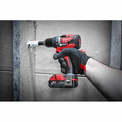 Milwaukee 2801-22CT M18 Compact Cordless Brushless 1/2" Drill Driver Kit with Battery and Charger 