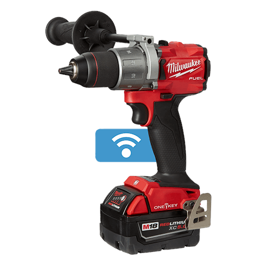 Milwaukee 2805-22 M18 FUEL 1/2" Cordless Drill/Driver with ONE-KEY Complete Kit with Battery and Charger 