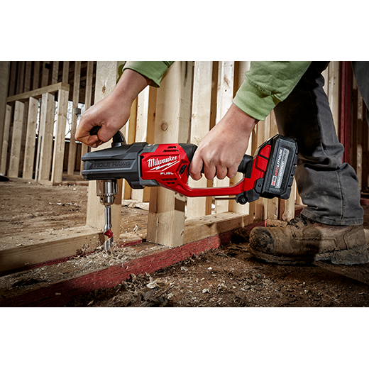 Milwaukee 2807-20 Cordless M18 FUEL™ HOLE HAWG® 1/2" Right Angle Drill Driver - Tool Only