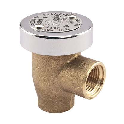 Watts 0792038 LF288A 1/2" Brass Lead Free Anti-Siphon Vacuum Breaker 