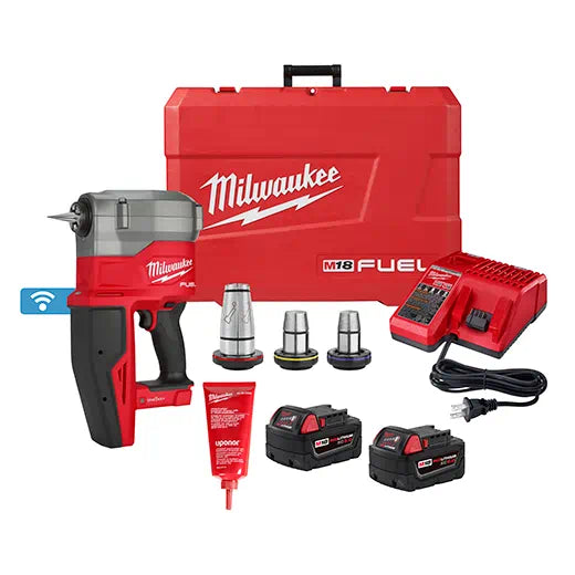 Milwaukee 2932-22XC Cordless M18 FUEL 2" ProPEX® Expander Kit with ONE-KEY & 1-1/4" - 2" Expander Heads