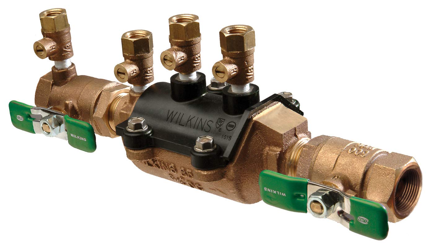 Zurn Wilkins 2-350XL - 2" DCVA Double Check Valve Assembly Backflow Preventer for Potable Water Application - Lead-Free