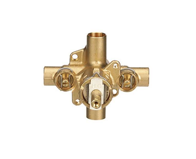 Moen 2570 Posi-Temp Tub/Shower Rough-in Valve 1/2" CC Connection Includes Pressure Balancing 