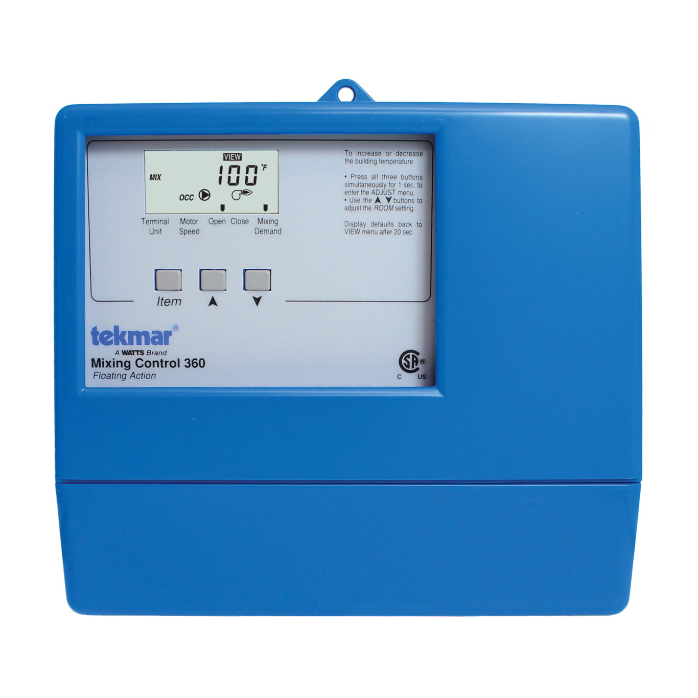 Tekmar 360 Floating Action Mixing Control for Outdoor Temperature Reset 