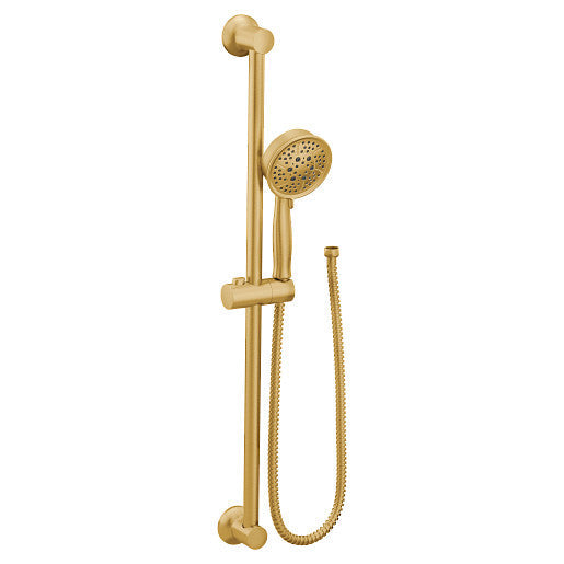 Moen 3667EPBG Four Function Eco-Performance Handheld Handshower, Brushed Gold