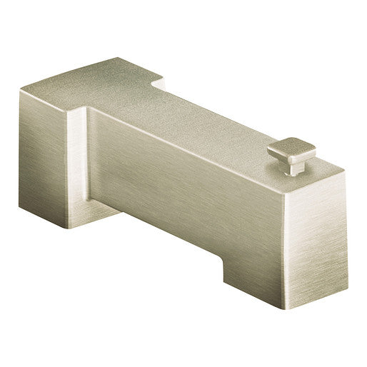 Moen S3896BN 90 Degree Diverter Tub Spout in Brushed Nickel 