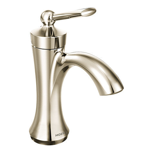 Moen 4500NL WYNFORD™ Single-Handle High Arc Bathroom Faucet in Polished Nickel 