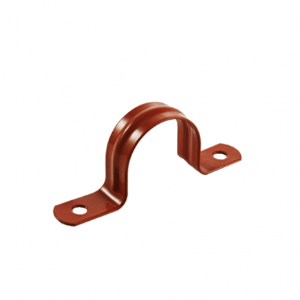 Taylor Walraven 45C Epoxy Coated Copper-Gard 2-Hole Pipe Strap 