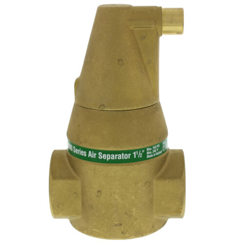 Taco 49-150T-2 1-1/2" Brass 4900 Series Air Separator (Threaded) 