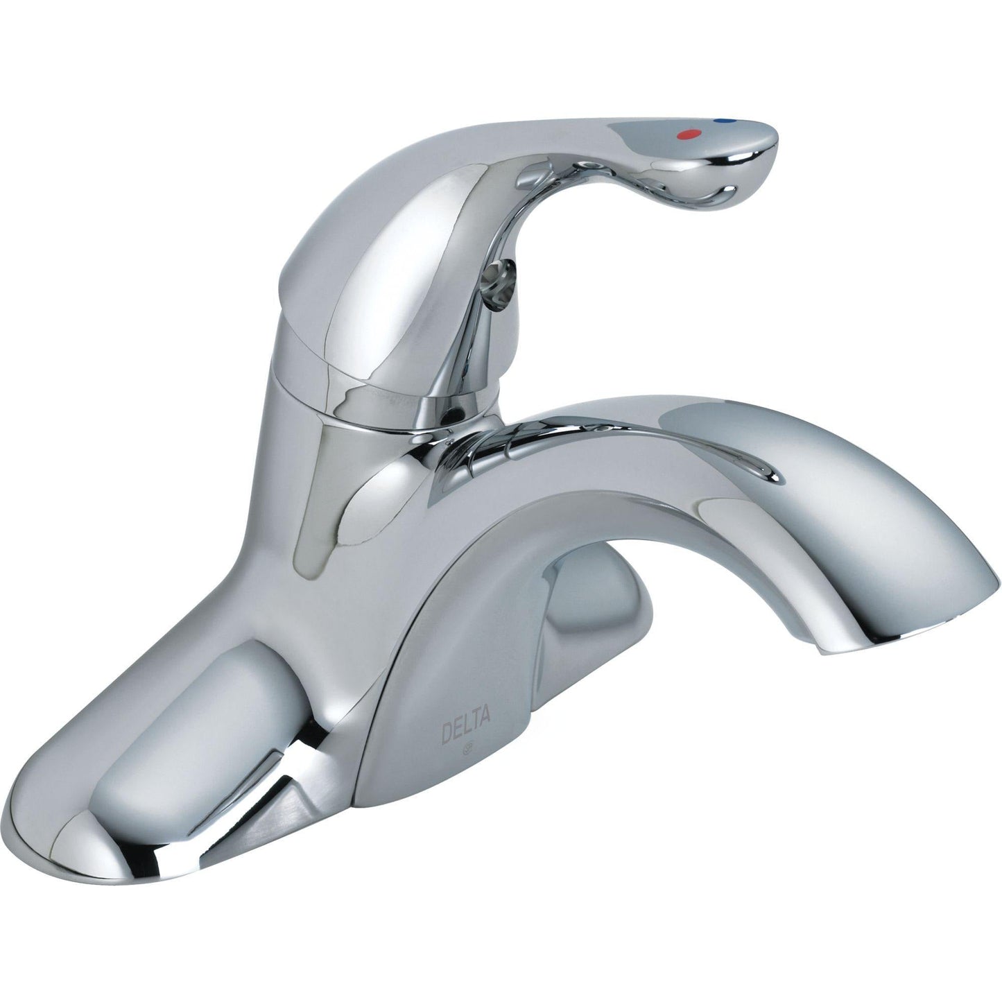 Delta 501LF-HDF Single Handle Centerset Bathroom Faucet in Chrome | Plumbers Center