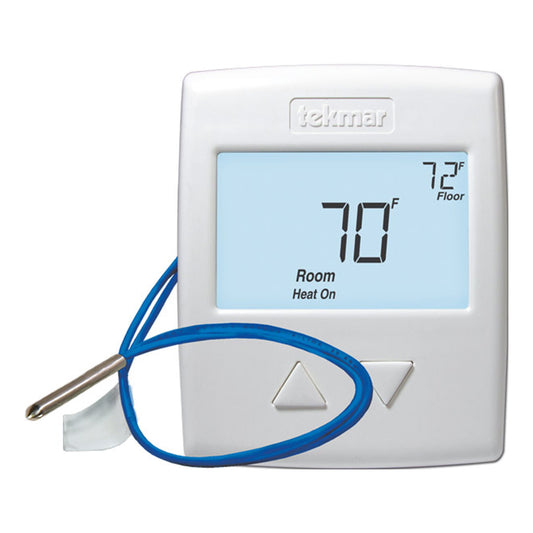 Tekmar 519 One Stage Heat Thermostat with Slab Sensor for Hydronic Heating 