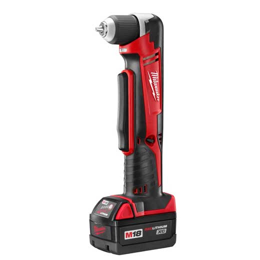 Milwaukee 2615-21 Cordless M18 Lithium-Ion Right Angle Drill Kit with Battery and Charger