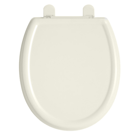 American Standard 5350110.021 : Elongated Cadet 3 Plastic Toilet Seat, Slow Close, Telescoping Seat - Bone | Plumbers Center