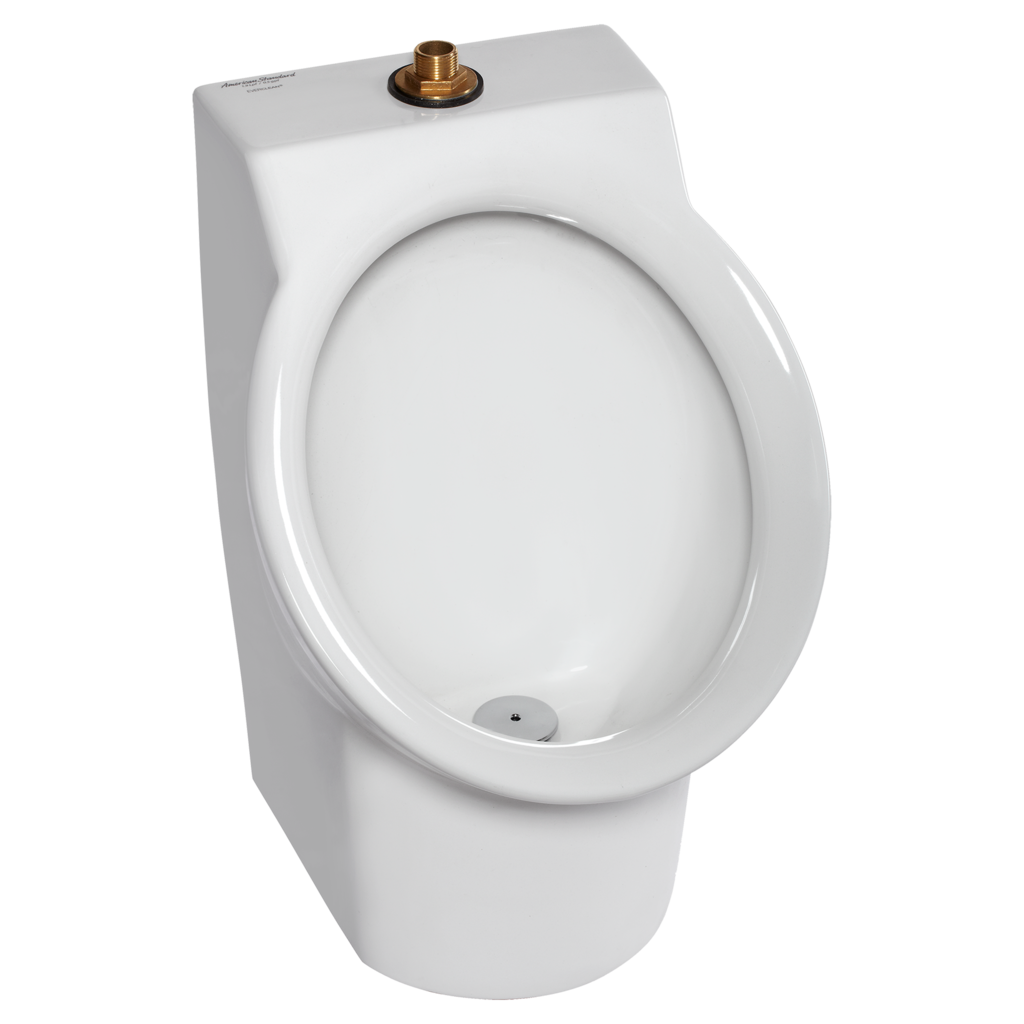 American Standard 6042001EC.020 Decorum High Efficiency Urinal with 3/4" Inlet Top Spud, 0.125 GPF, White | Plumbers Center