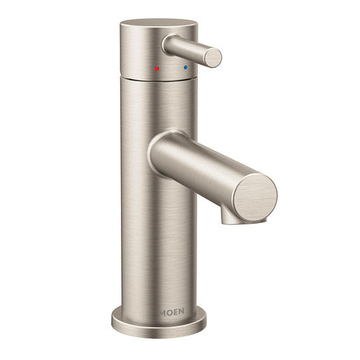 Moen 6190BN Align Single Hole Mount, Single-Handle High Arc Bathroom Faucet - Brushed Nickel