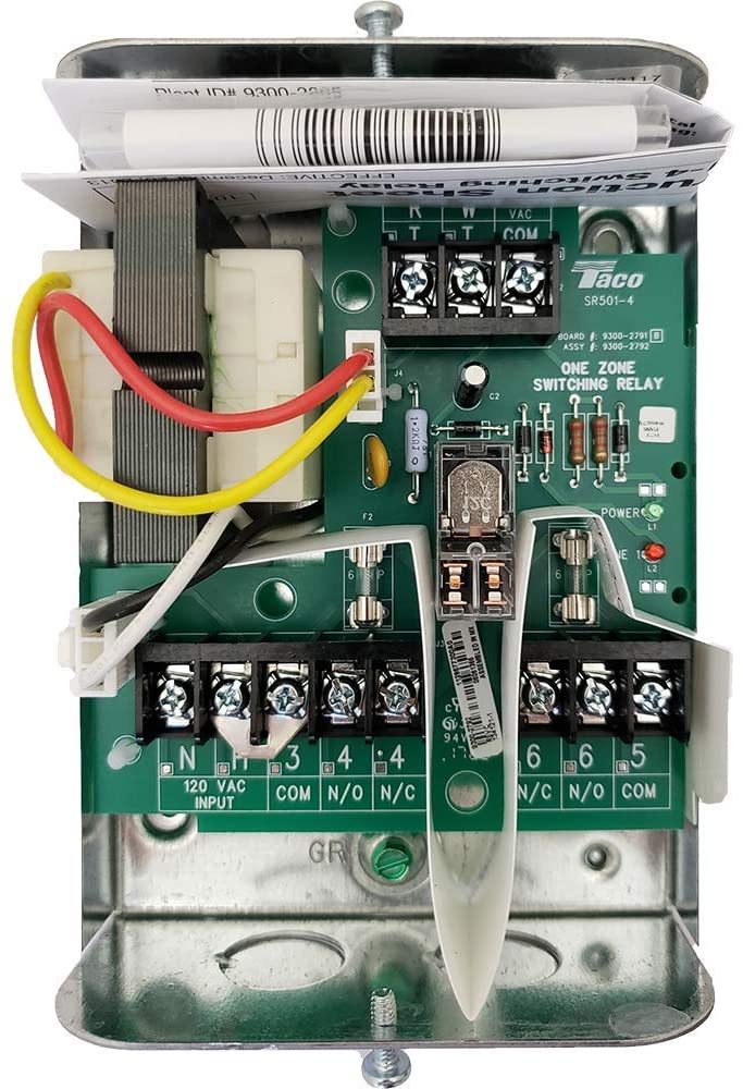 Taco SR501-4 1 Zone Switching Relay 