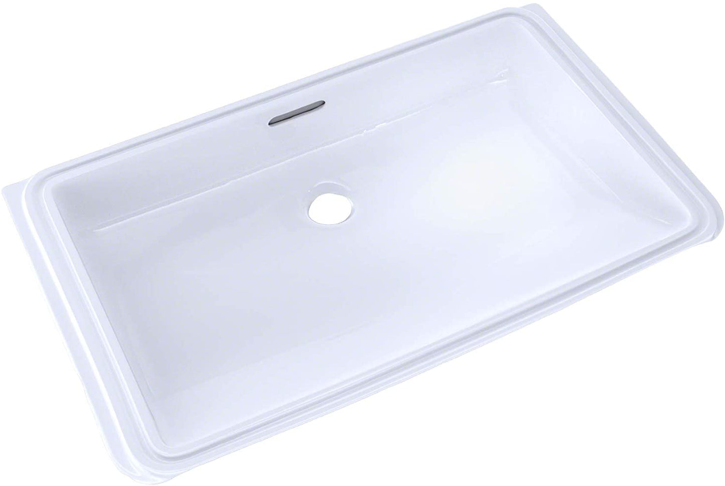 Toto LT191G#01 Rectangular Undercounter Bathroom Sink in Cotton White 