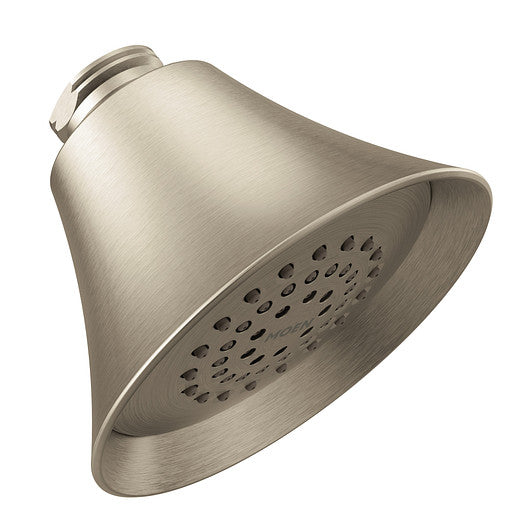 Moen 6370BN Transitional Single-Function 3.75" Diameter Showerhead, 2.5 GPM, Brushed Nickel 