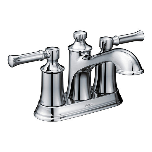 Moen 6802 Dartmoor Two-Handle Centerset Bathroom Faucet - Chrome 