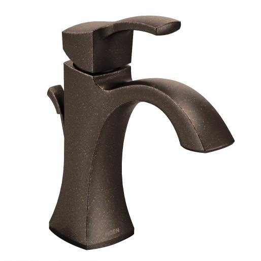 Moen 6903ORB Voss Single-Handle High Arc Bathroom Faucet with 1-Hole - Oil Rubbed Bronze 