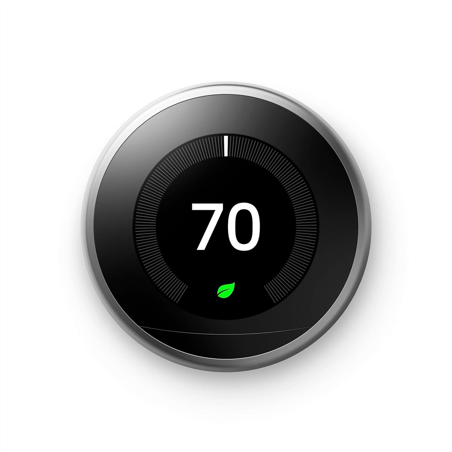 Google Nest NEST3017CA Programmable Smart Learning Digital Thermostat, 3rd Generation, White