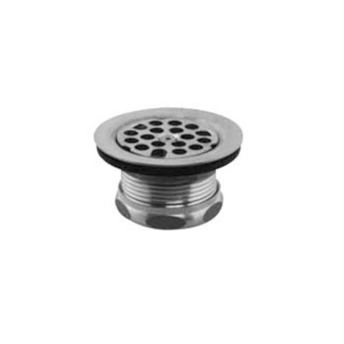 OS&B 735 - 2” - 2-1/2” Duplex Strainer with Grid, Die Cast Body, Polished Stainless Finish 