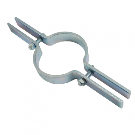 Taylor Walraven #82Z Zinc Plated Riser Clamp for supporting and stabilizing of vertical pipe runs 