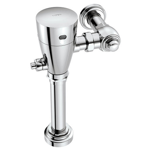 Moen 8311 M-POWER Electronic Toilet Flush Valve with Mechanical Override Button, DC, Chrome Finish 